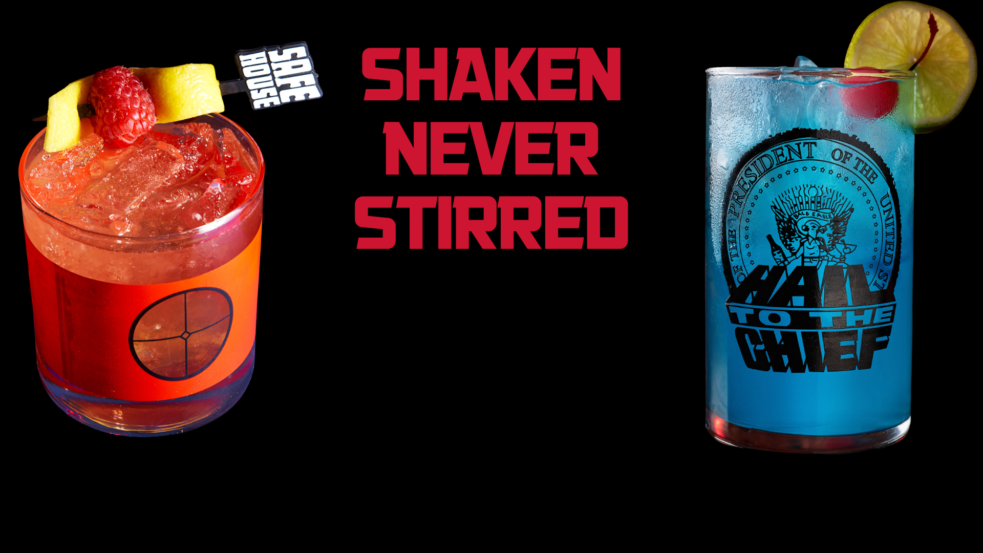 shaken never stirred